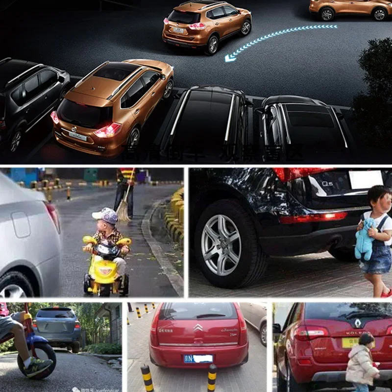 Description Picture 3 of itemBackup Camera Night Vision Reversing Automatic Parking Monitor HD IP68 Waterproof Car Rear View 140 Degree High-Definition Image
