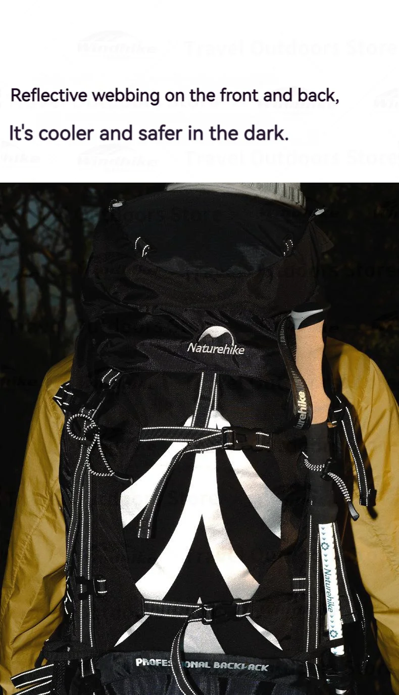 Outdoor Backpack 70+5L Large Capacity Trekking Bag Backpack 420D Nylon Camping Hiking Travel Backpack With Rain Cover 11 Scb868ee49bf6487dacba1ac91dd3cc6bD