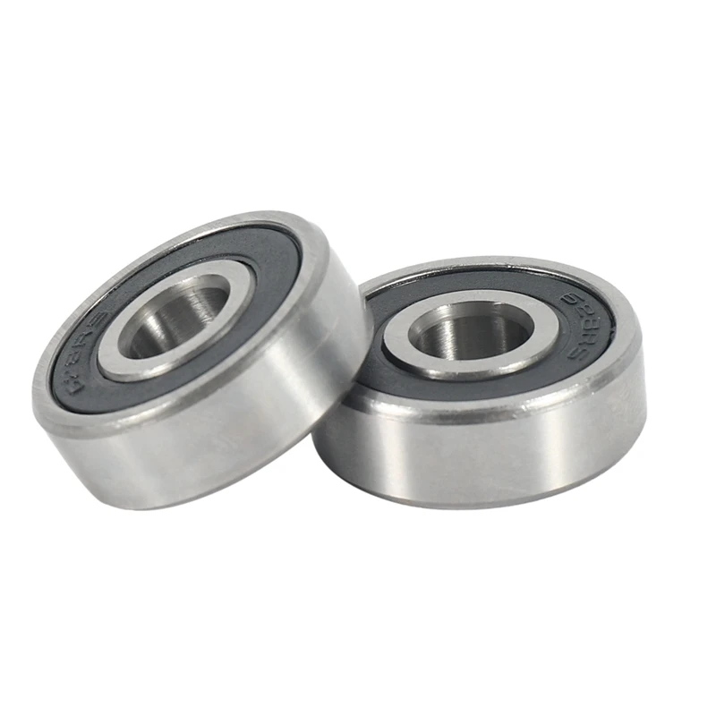 

100Pcs 628RS 8Mmx24mmx8mm Double Sealed Miniature Deep Groove Ball Bearing