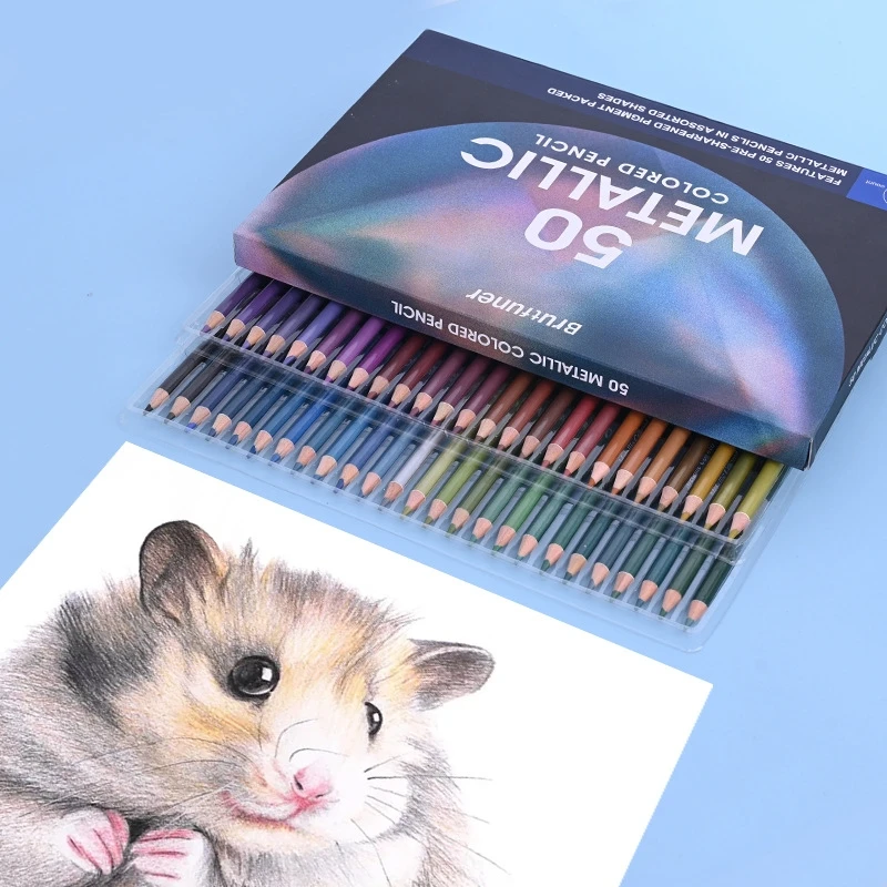 Andstal Brutfuner 520 Colors Colored Pencils Professional Drawing