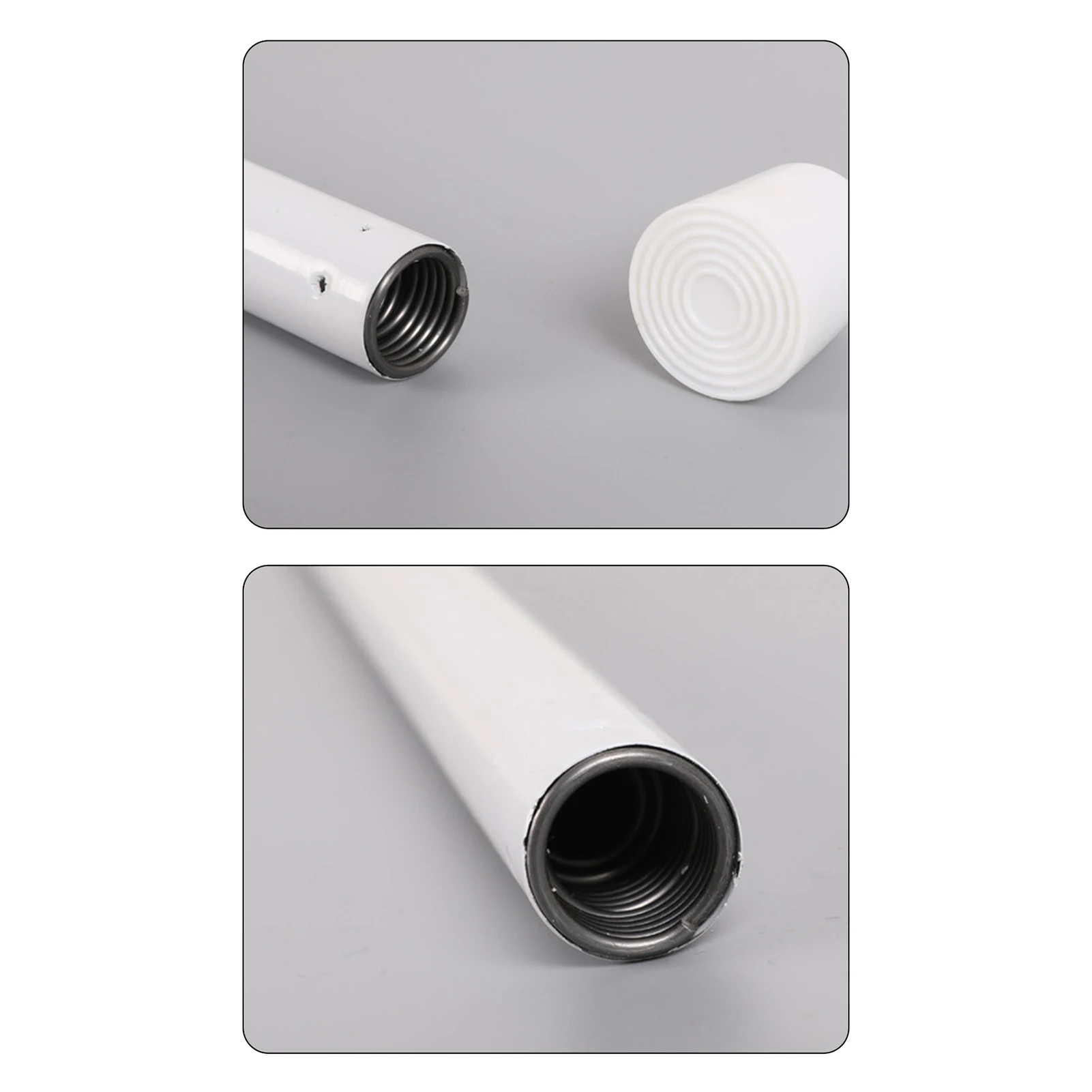 Spring Tension Curtain Rods Shower Hanging Curtain Telescopic Drying Rod Bar for Windows Doors Cabinet Door Frames