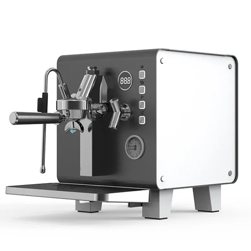 Coffee Machine Professional Commercial Multifunctional Espresso with E61 Business Brewing Head, Powder Press, Grinder Many Color 3