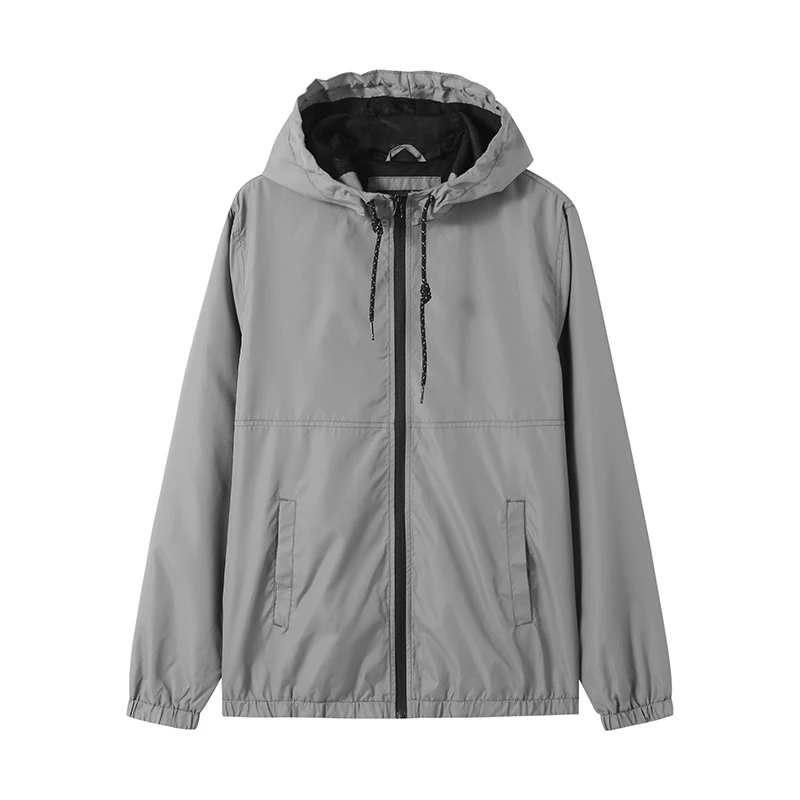 

DINOGREY 2023 Spring New Casual Jacket Men Outdoor Hiking Jackets Waterproof Hooded Windbreaker Coat Mens Thin Quick Dry Outwear