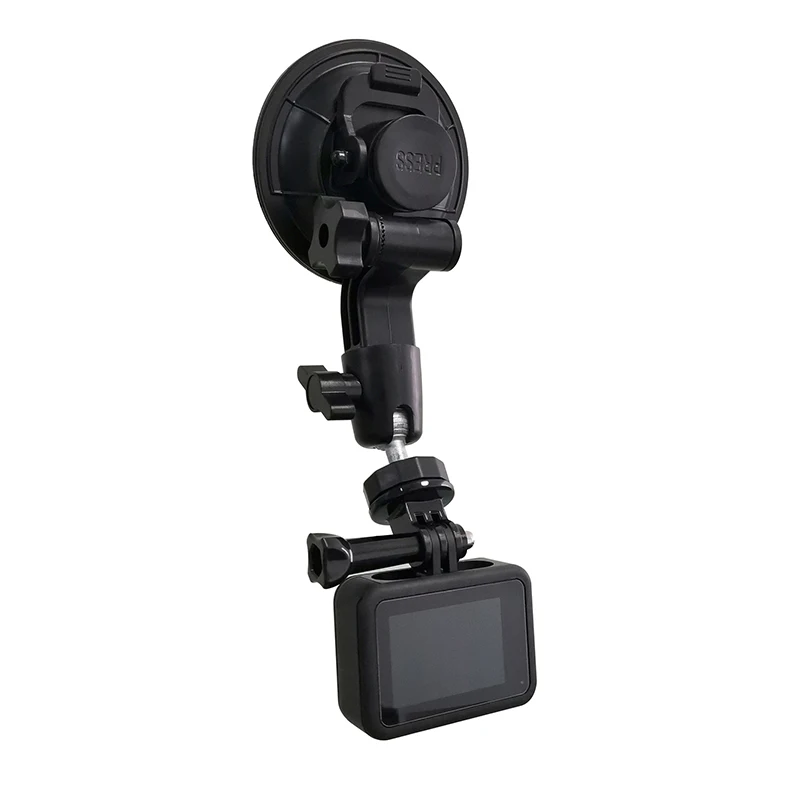 9cm Car Suction Cup Fixed Vehicle Holder For GoPro Hero 13 12 11 10 9 8 insta360 SJCAM AKASO DJI Osmo Action Camera Accessories