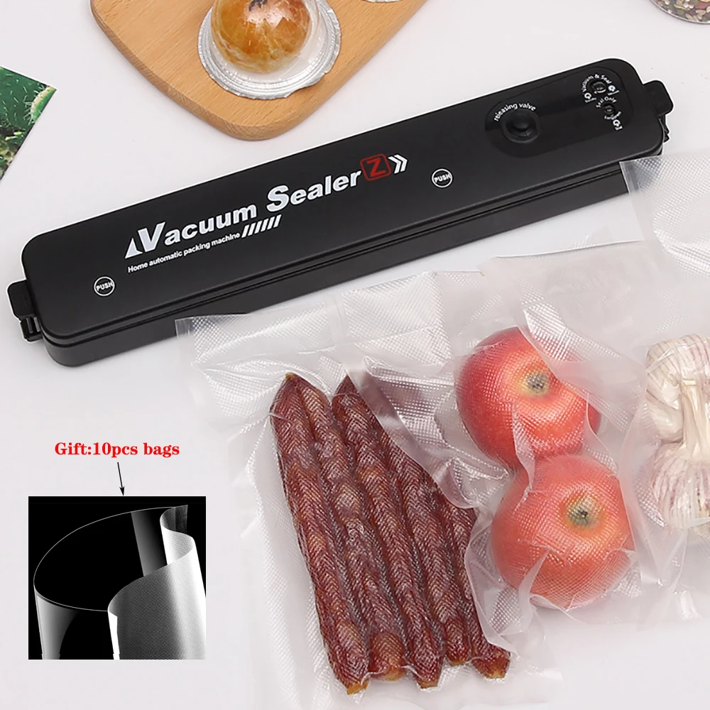 Commercial Vacuum Sealer Machine Seal Meal Food System Saver With Free Bag  USA