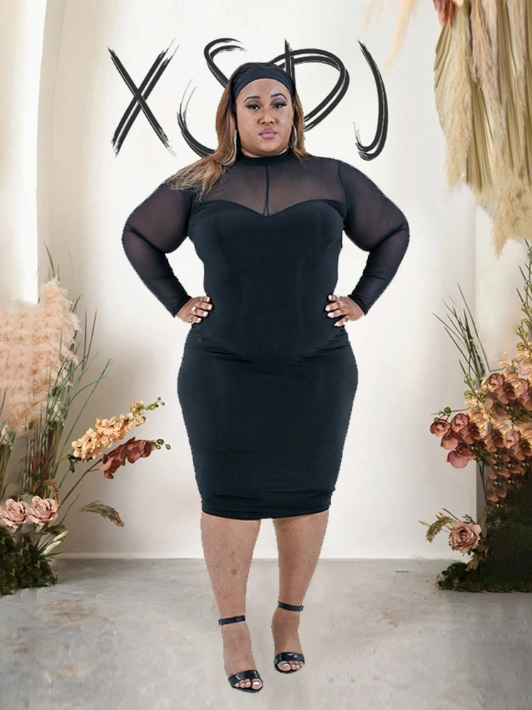 Kleid damen elegant schwarz Clearance