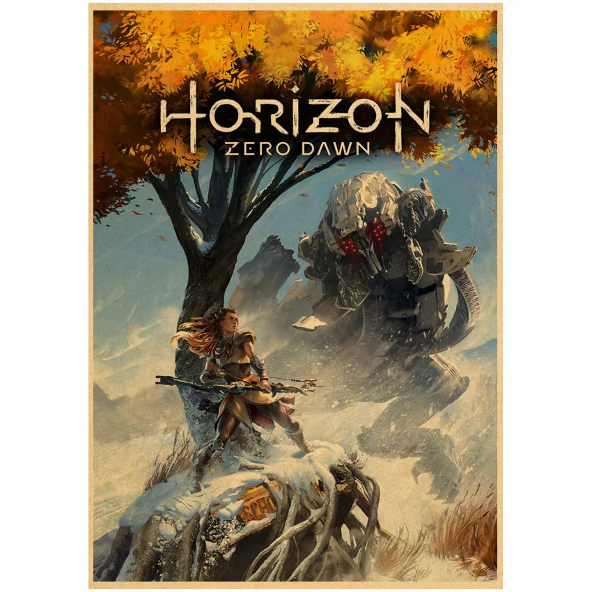 Horizon Zero Dawn Posters Game Artwork Prints Wall Art