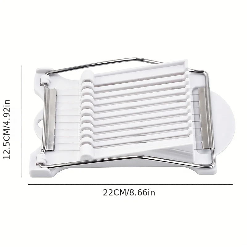 Description Picture 2 of itemLuncheon Meat Egg Cutter Stainless Steel Multi Function Food Banana Cheese Strawberry Slicer Kitchen Gadget