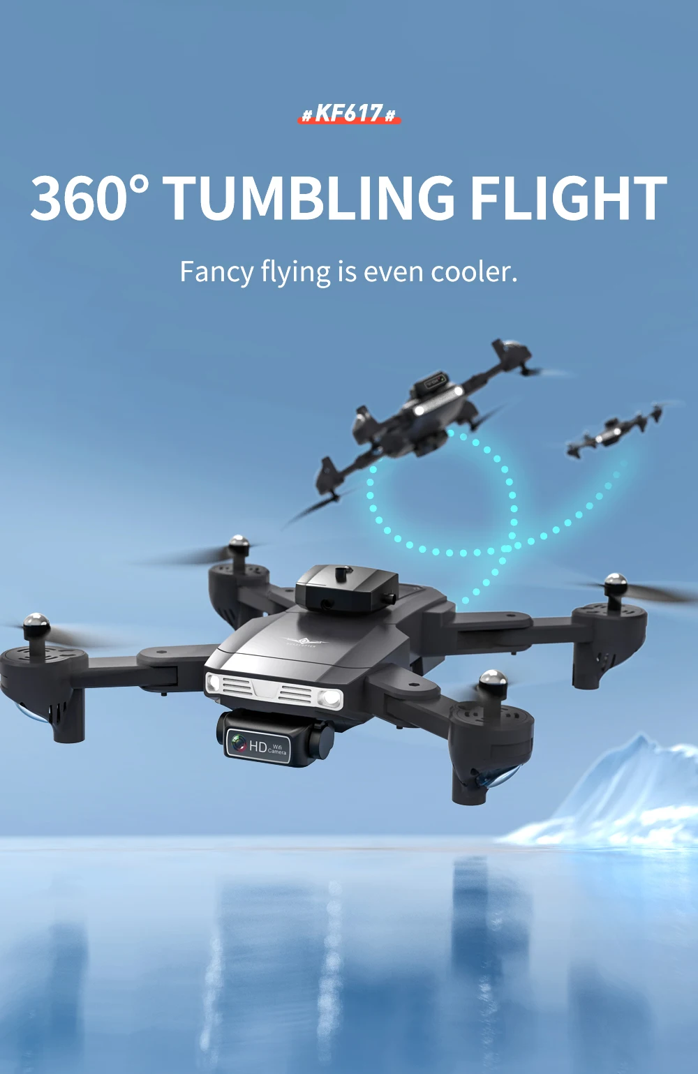 KF617 Drone, #kf617 # 3600 tumbling flight fancy flying