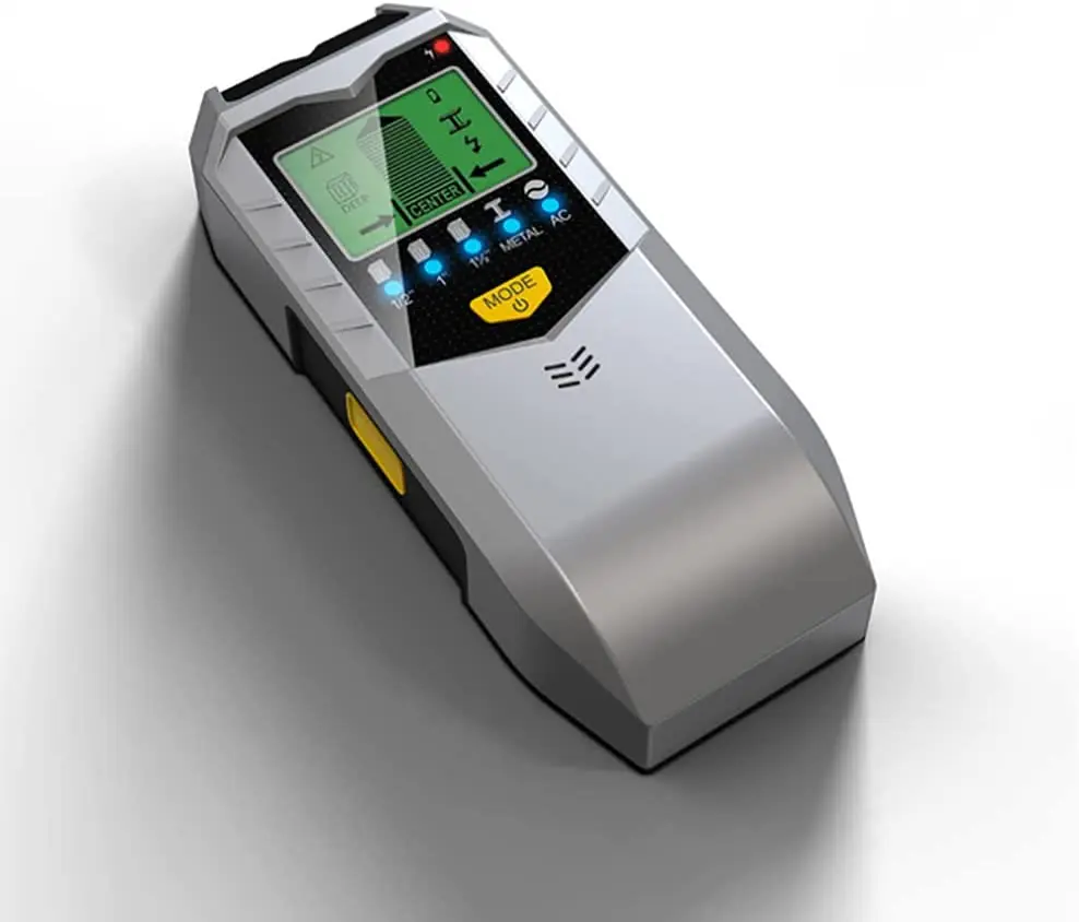 SH402 Electronic Detector Wall Stud Finder Sensor Wall Scanner Edge Center Detect Wood Beam/Metal/AC Live Wires Inside The stud detector wall scanner stud finder metal detector