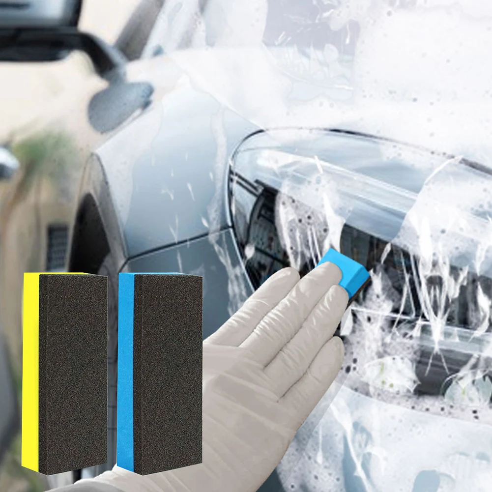 

Car Cleaning Detailing Foam Sponge Auto Buffing Polish Wax Buffing Pads Dust Remove Paint Care Waxing Applicator