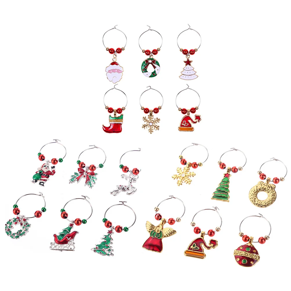 

18 шт., разноцветные кольца для аксессуаров