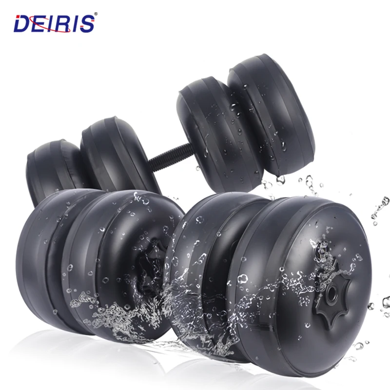 Travel Weights Convenient Water Filled Dumbbells Set