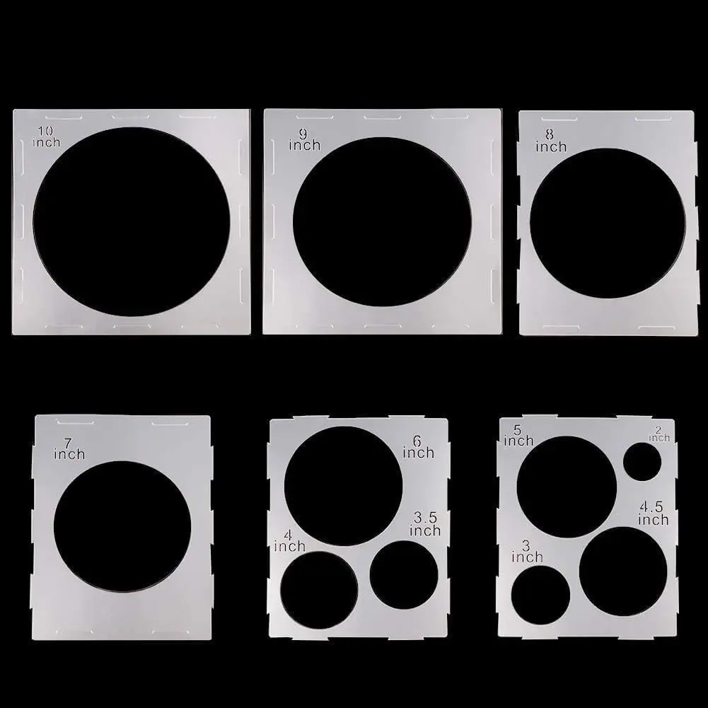 Tool for Balloon Decorations Arches Column Collapsible Plastic Sizer Box Cube Size Measurement