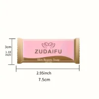 Savon au soufre mini 7g ZUDAIFU, anti-acariens et régulateur de sébum, format voyage, pour tous types de peau (20/50/100 pièces) 4