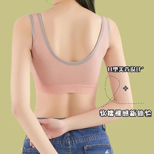 Cotton Girls Underwear Young Girls Bras Soft Teenager Underwear Training  Bras Student Kids 12-18Y Sport Vest Underclothes - AliExpress