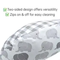 K1MA Baby Nursing Pillow Case Newborn Pillow Cover Maternity Breastfeeding Pillowcase Print Ushape Nursing Pillow Breathable