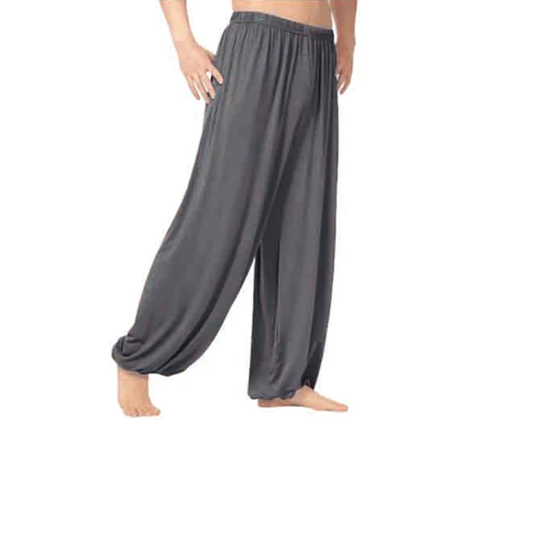 Men's Joggers Pants Casual Sweatpants Solid Color Baggy Trousers Belly Dance Yoga Harem Pants Slacks Trendy Men Loose style