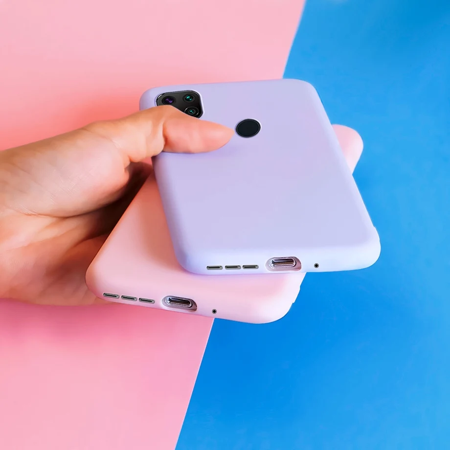 Cover Compatibile Con Xiaomi Redmi 9C, Custodia TPU Soft Gel Silicone