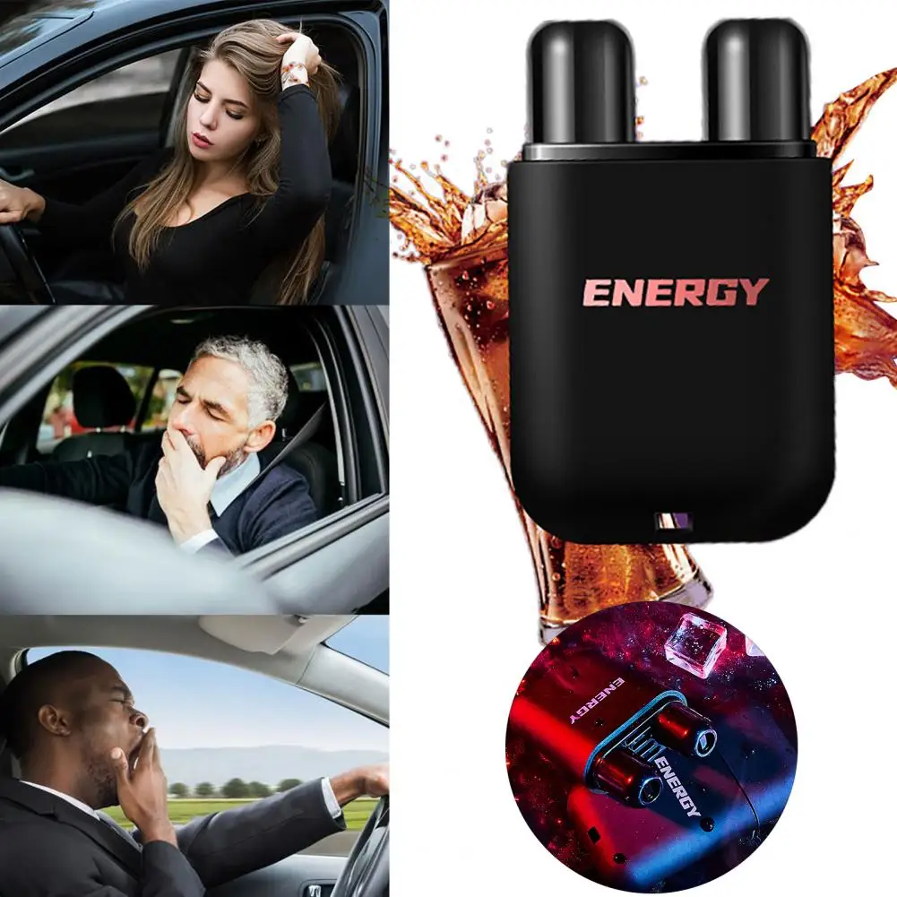 Refreshing Cooling Stick Wake Up Double Holes Easy To Use Fragrance Lanyard Anti-drowsiness Avoid Sleepiness Daily