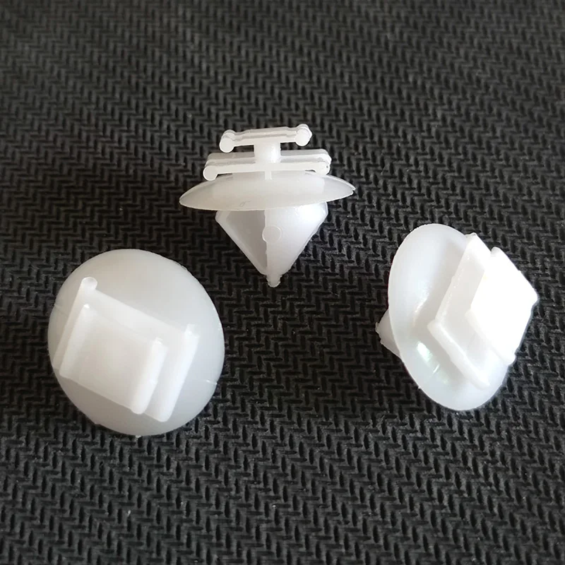 

50Pcs Car Door Trim Clips Panel Mounting Clips Holder Auto Fastener Clip D150 For Citroen Peugeot Plastic Rivets Retainers