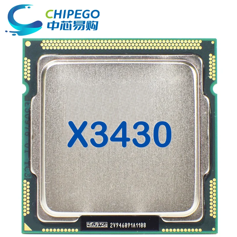 Xeon-procesador de CPU X3430 de 2,4 GHz, Quad-Core, Quad-Thread, 95W ...