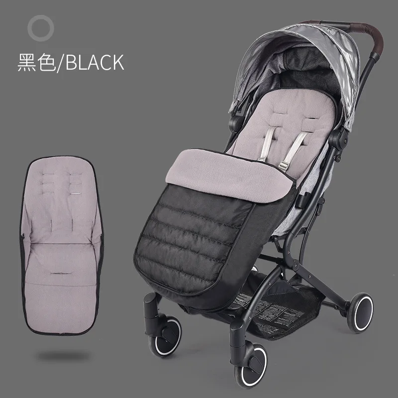 

Baby Stroller Sleeping Bag Warm Footmuff Windshield Windproof Booties Cold Protection in Autumn and Winter Baby Stroller Thicken