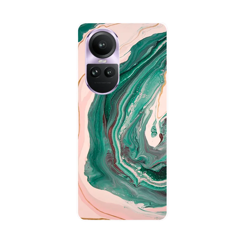 For Funda Oppo Reno 10 Pro Case Cph2525 Soft Silicon Marble Back Cover  Phone Case For Oppo Reno 10 Pro 5g Case Reno10 Pro Global - Mobile Phone  Cases & Covers - AliExpress