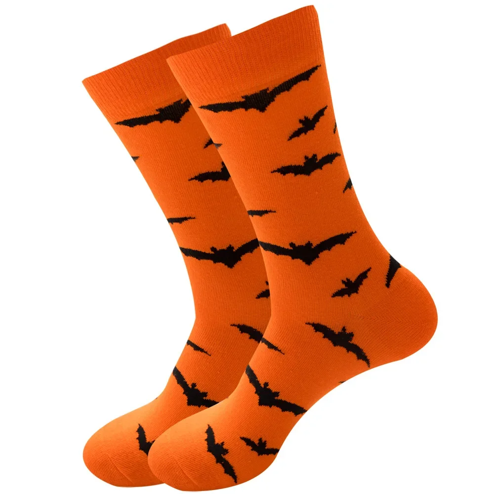 Ensemble De Jolies Chaussettes D'halloween Et D'automne | Vecteur Premium