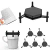 6/12Pcs Coffee Mug Stacker Adjustable Cup Storage Display Holder Kitchen Cabinet Drinkware Cup Organizer Rack Expandable 1