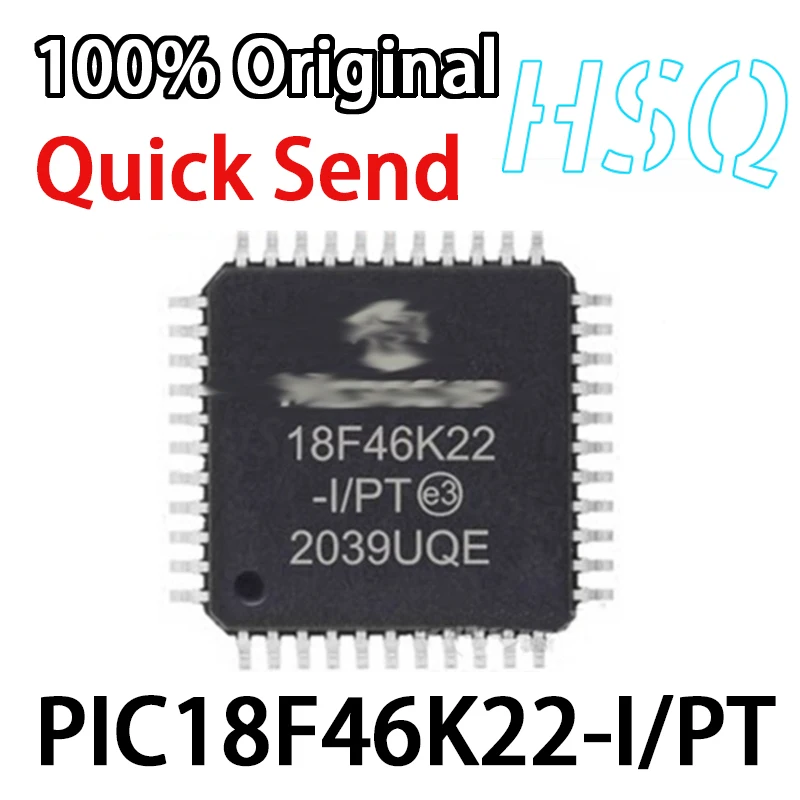 

1PCS Original New PIC18F46K22-I/PT 8-bit Microcontroller MCU TQFP-44 PIC18F46K22