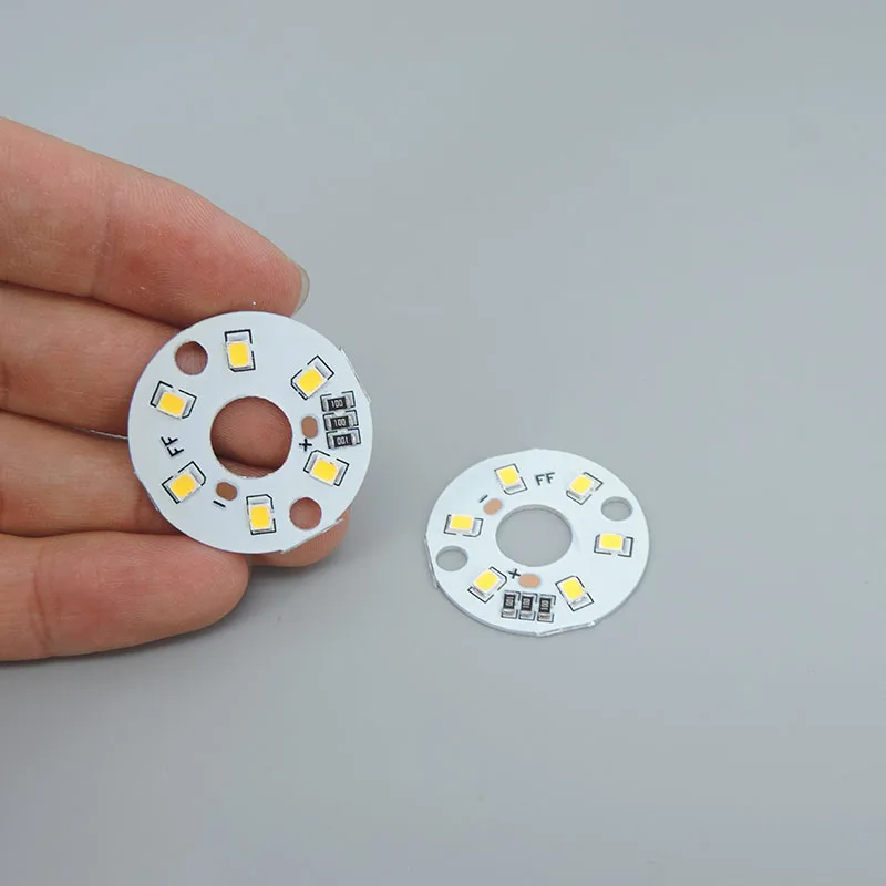 Description Picture 5 of item5V 31MM 3colors LED Light Source round Board chips 3W Warm White SMD 2835 Lamp Bead Plate DIY Bulb replace for book night lamp