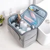 2022 Waterproof Hook Up for Women Cosmetic Bag Travel Organizer Men Makeup Bag Make Up Case Bathroom Toiletry Pouch Wash Neceser 1
