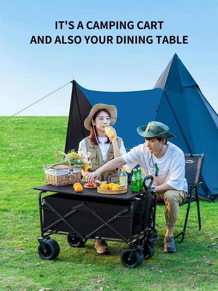 Foldable Camping Cart & Table 2in1 - Image 3