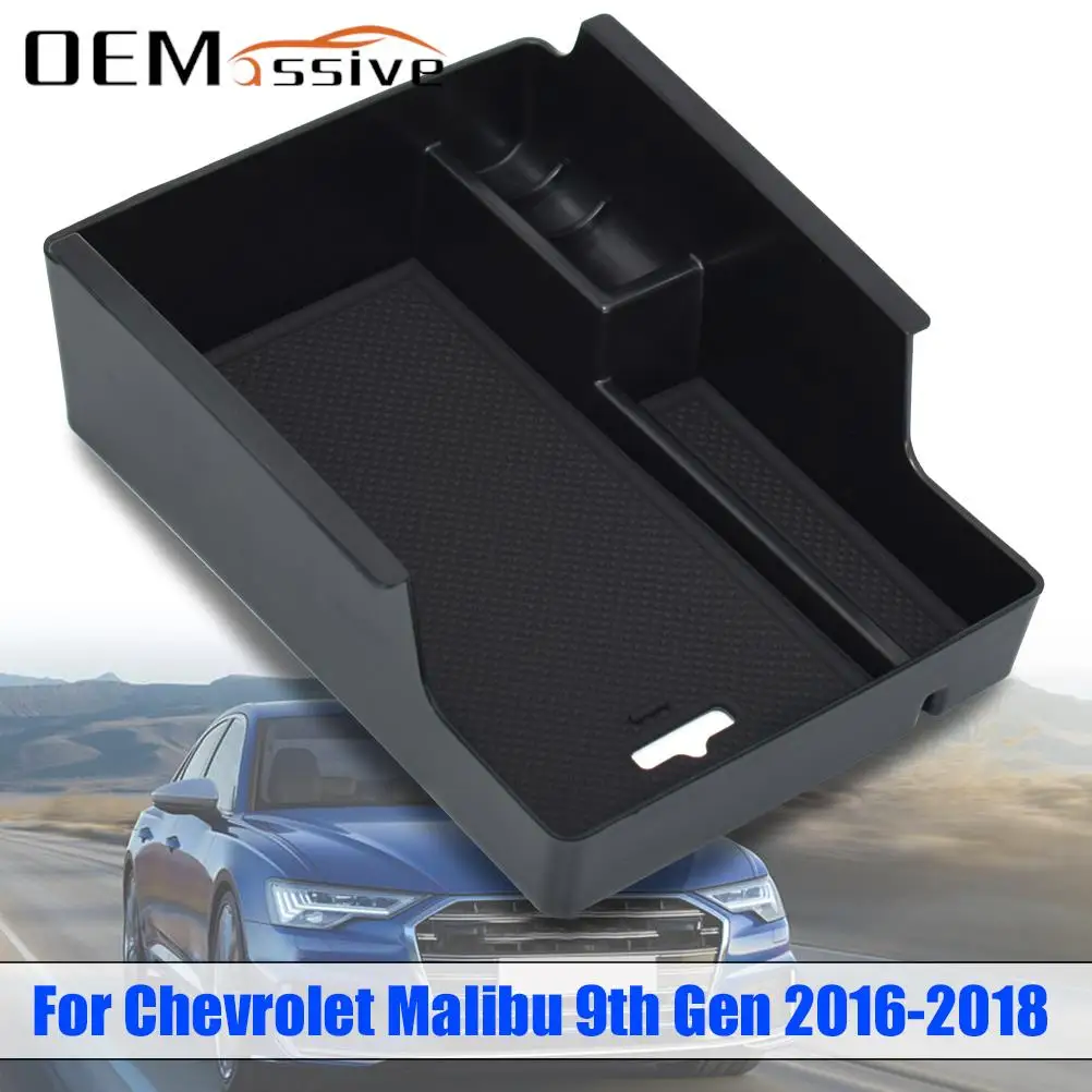 

Органайзер для центральной консоли автомобиля для Chevrolet Chevy Malibu, подлокотник, контейнер для хранения 2016 2017 2018 2019 2020