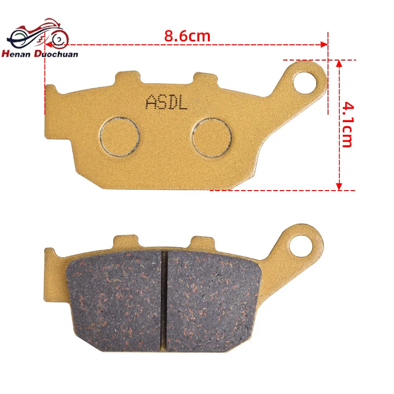 Pastiglie freno anteriori posteriori per HONDA CBR 300 RA CMX 300 Rebel CB 500 FD/FE/FF NC 750 S ABS DCT NC 750 X ABS DCT 2021 2020 2019 - Image 6