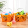 2 Pcs Portable Shopping Basket Savings Storage Baskets Toy Abs Raw Material Grocery 6