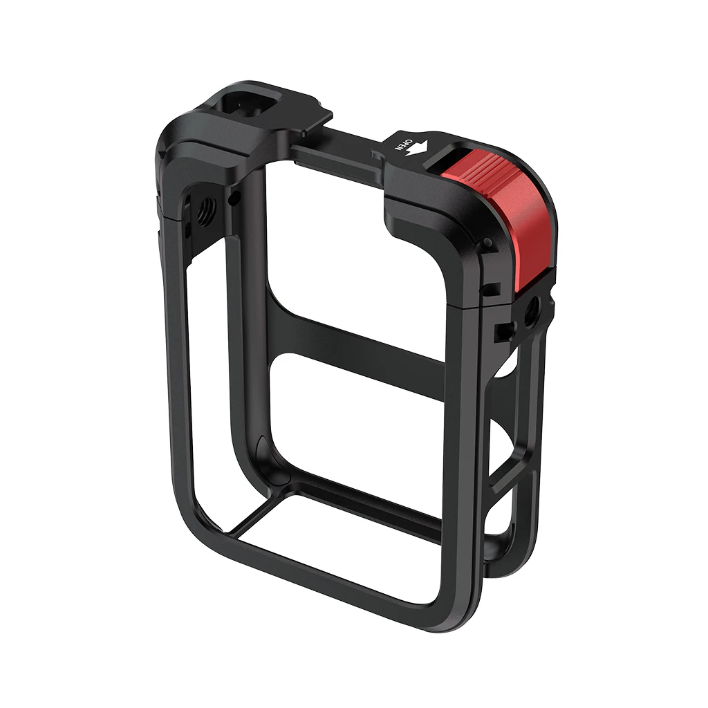 Für DJI OSMO360 Schnellverschluss-Metallrahmenkäfig mit Silikonobjektiv-Schutzhülle für Action-Kamera-Zubehör – Detail 7