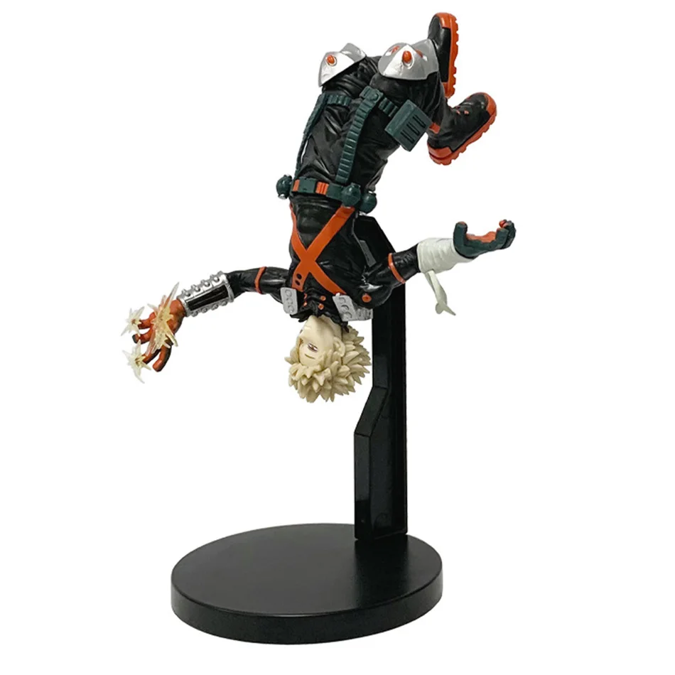 My Hero Academia Anime Peripheral Hero 22 cm Bakugou Katsuki Actionfigur PVC Modell Dekor Sammlerstück Cartoon Spielzeug Weihnachtsgeschenk – Detail 3
