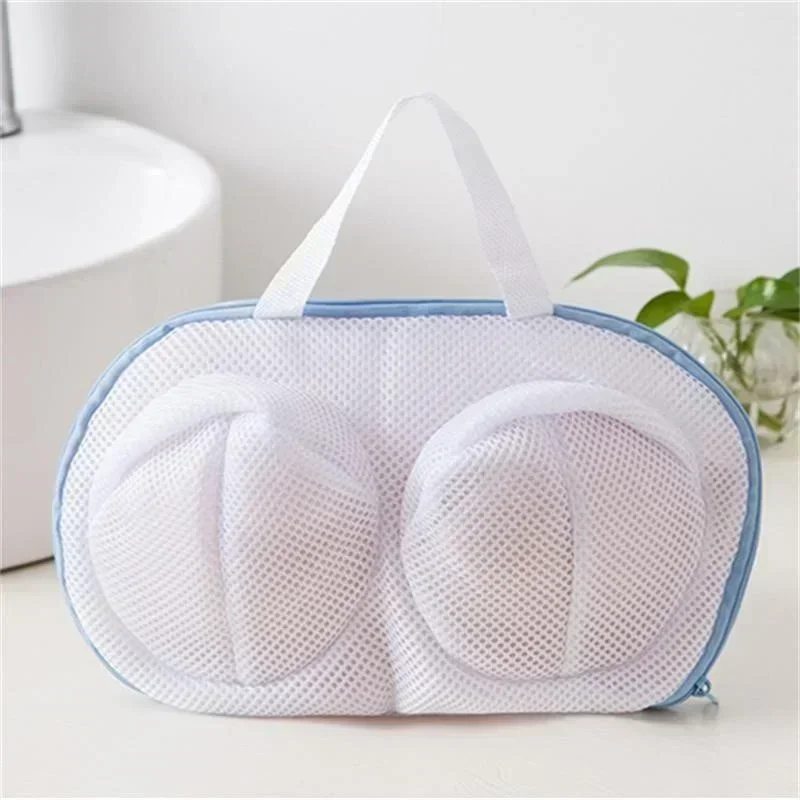 Anti-deformation Bra Mesh Bag Machine-wash Special Polyester Bra Mesh Bags Laundry Brassiere Bag Cleaning Underwear Sports Bra 4