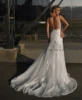 Chic V-neck Lace Mermaid Wedding Dresses Customized Backless Court Train Beaded Civil Bridal Gown Bohemian Vestido de Noiva 5