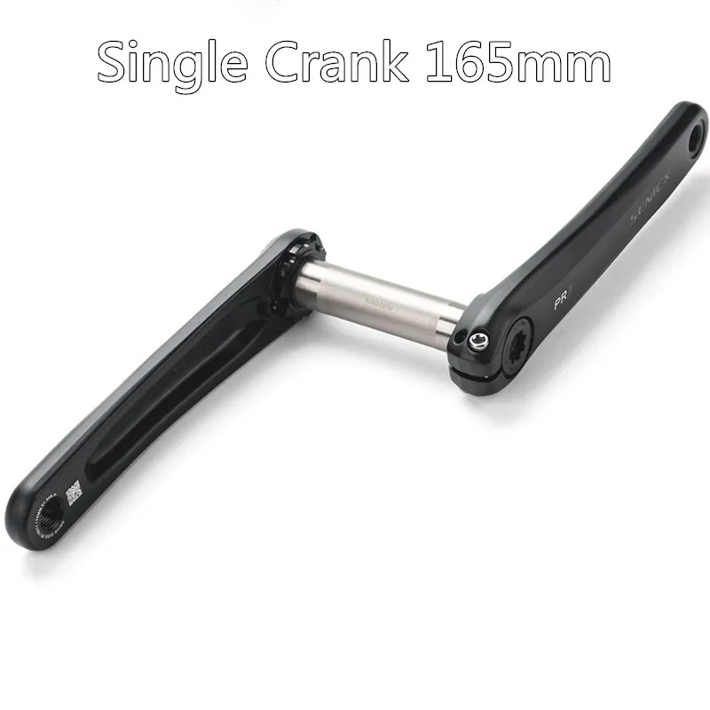 SENICX Bicycle Cranks 165/170/175mm for Road / Folding Bikes Fixed