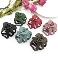 1Pcs New Hair Clip Simple Matte Large Size Hair Claws Women’S Hair Clips Crabs Clamps Fashion Daily Hair Styling Accessories