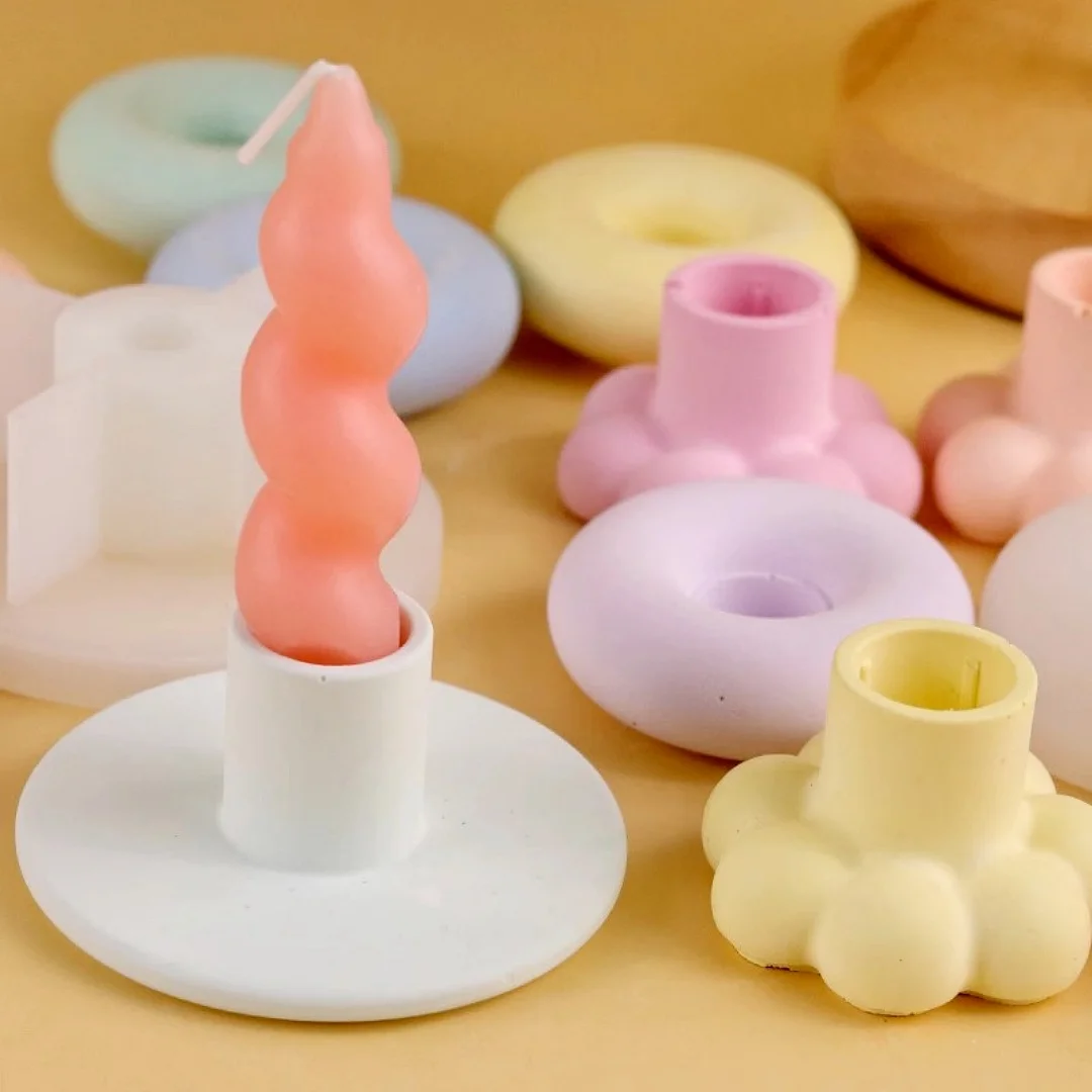Strip Candle Holders Silicone Molds