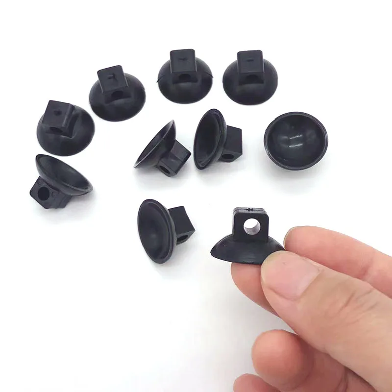 10Pcs Schwarz Aquarium Saugnapf Air Rohr Halter Sucker für Aquarium Pumpe Sauerstoff Luft Schlauch Befestigung Clip Zubehör – Detail 13