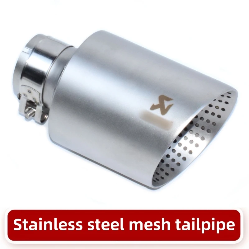 Stainless Steel Car Exhaust Pipe Muffler Tip For Volkswagen GTI MK7 Golf7 Exhaust Muffler Tip Exhaust Pipe Muffler Exhaust Trim Pipe