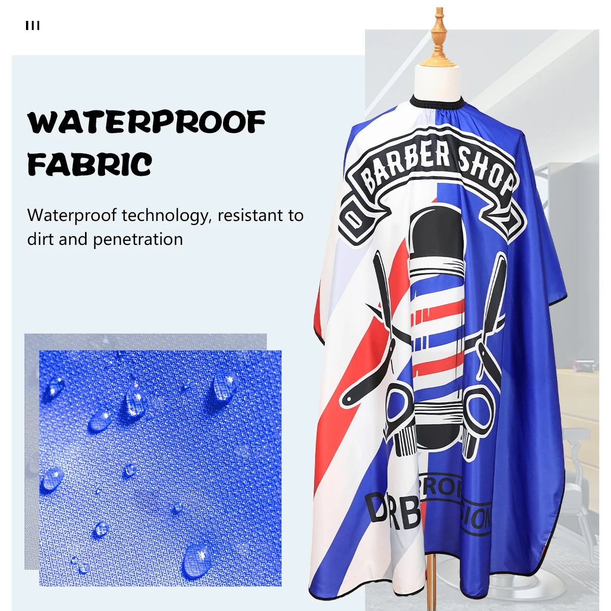 

Antistatic Hairdresser Cape Barbershop Hairstylist Hair Cutting Cloth Apron Salon Haircut Styling Accessories