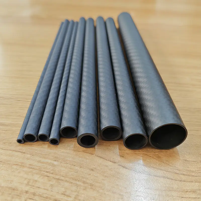 1PCS 3K Carbon Fiber Tube Twill Matte 250/500mm Diameter Remote Control Aircraft Model Accessories Length 250/500mm - Image 2
