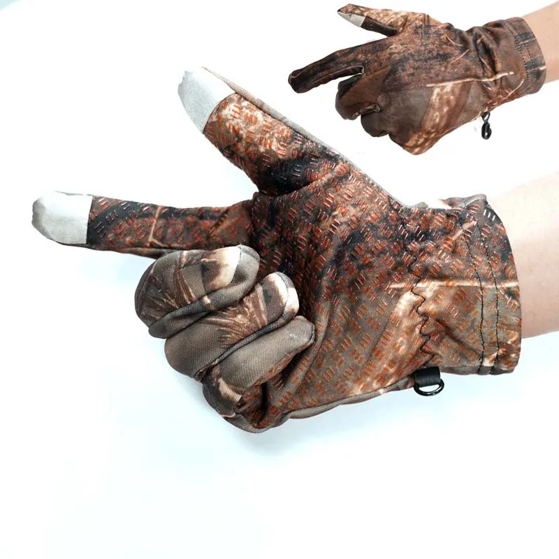 

Уличные бионические камуфляжные перчатки, охотничьи перчатки, противоскользящие тактические велосипедные перчатки, для рыбалки, для сенсорного экрана, для страйкбола