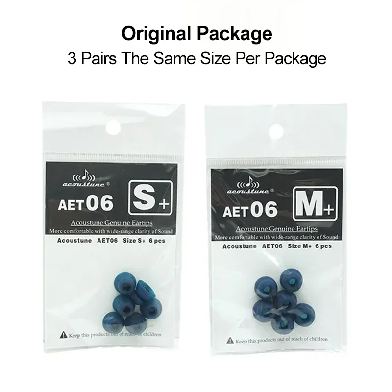 Acoustune Double Flange Eartips - Premium Earphone Accessories